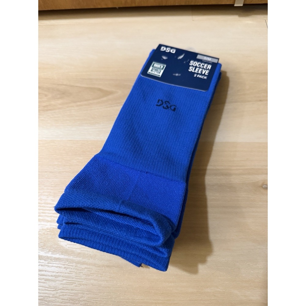DSG Unisex Soccer Sleeve 2 Pack Sz S/M Royal Blue Universal Sports NWT